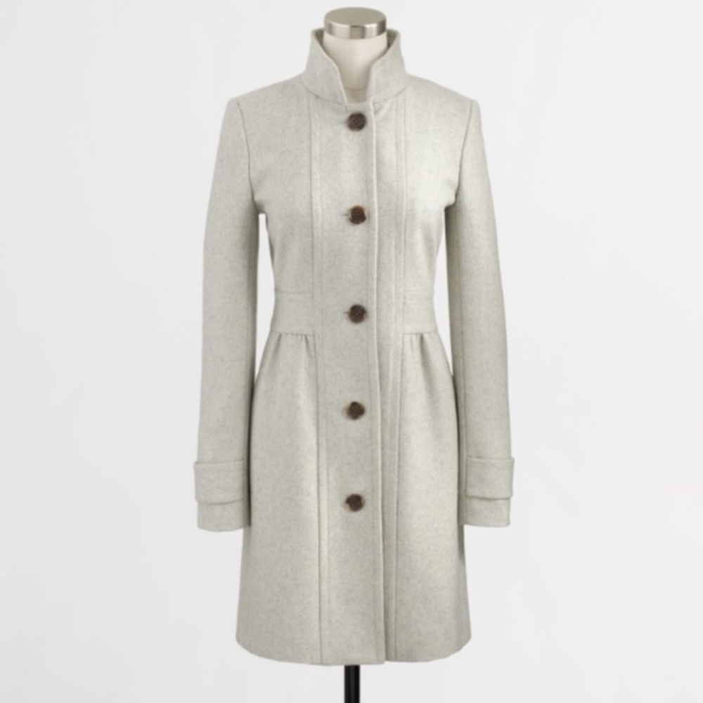 COPY - J Crew Factory Skirted Dress Coat Size 8 🧥